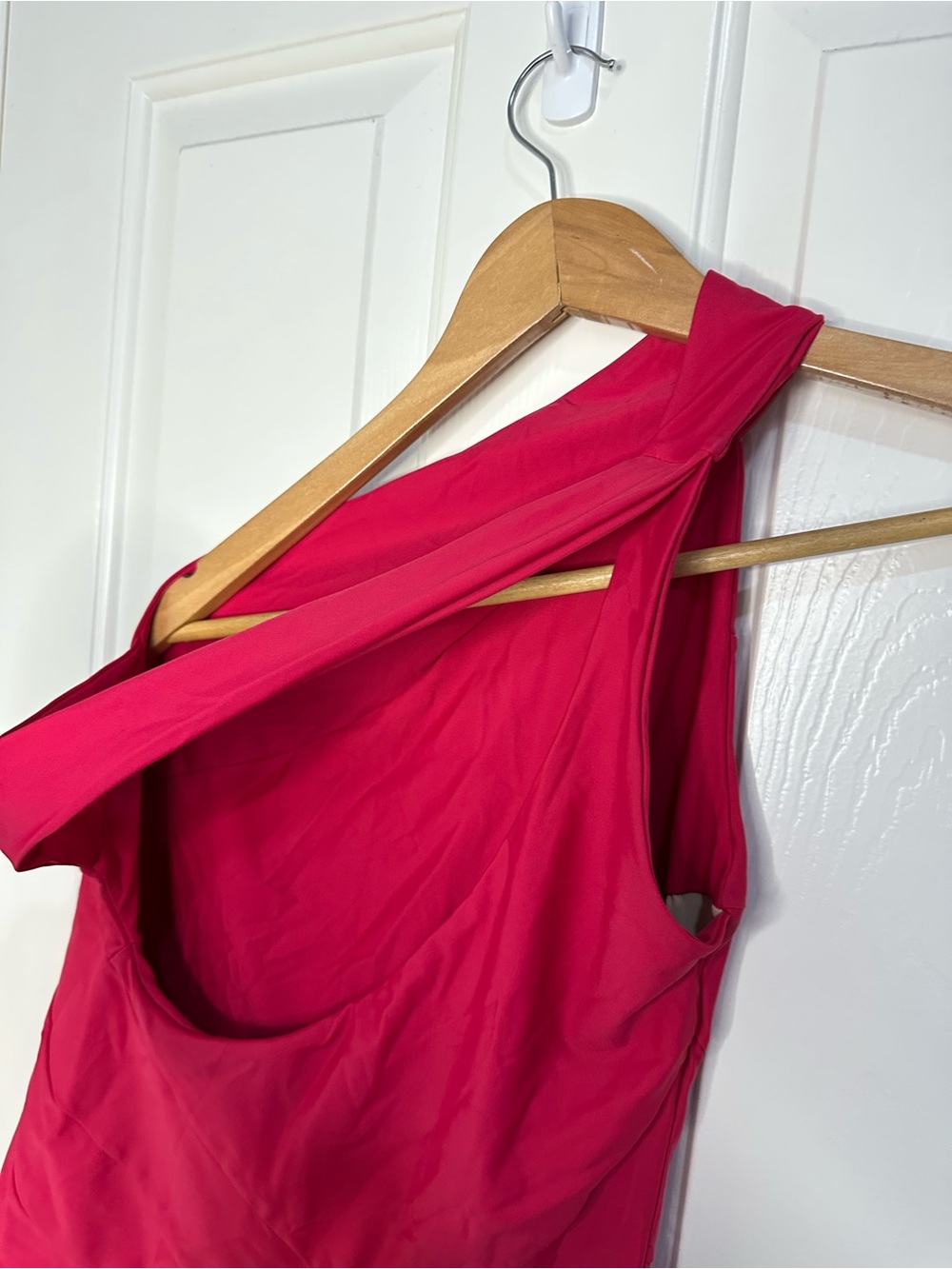 Summersalt Berry Hot Pink Red The Sidestroke One Piece Swimsuit Sz 12 Beach Pool - Picture 5 of 11